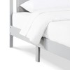 Infurnic Beds, Platform Bed with 6 Heavy Duty Legs Support and Headboard, No Box Spring Needed for Bedroom, Gray, 80"*50"*40" - 4 of 4