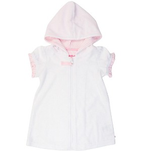 RuffleButts Girls Terry Full-Zip Cover Up - 1 of 4
