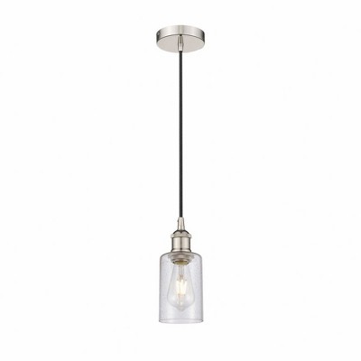 Clymer - 1 Light Cord Hung Mini Pendant In Modern Style-9.63 Inches Tall and 3.88 Inches Wide