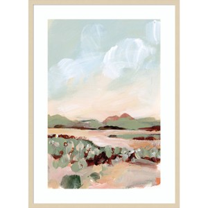 30"x41" Autumn Meadow by Katrina Pete Wood Framed Wall Art Print Brown - Amanti Art: Giclee, Acrylic, Fir Wood Frame - 1 of 4