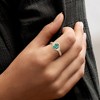 Ross-Simons 1.30 Carat Emerald and .40 ct. t.w. Diamond Ring in 14kt Yellow Gold - 2 of 4