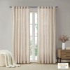 Faux Linen Rod Pocket and Back Tab Fleece Lined Curtain Panel(Only 1 Pc Panel) - 4 of 4