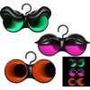 SYNCFUN 3 Pack Halloween Flashing Peeping Eyes Lights Animated, Dark Activite, Halloween Light Decorations, Outdoor Lawn Decor - 2 of 4