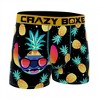 Mens Crazy Boxers Lilo and Stitch Pineapple Print Boxer Briefs in Gift Box - 3 of 4