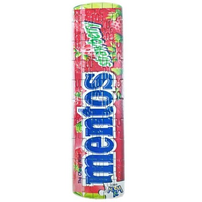 YWOW Games Mentos 50 Piece Mini Jigsaw Puzzle | Strawberry
