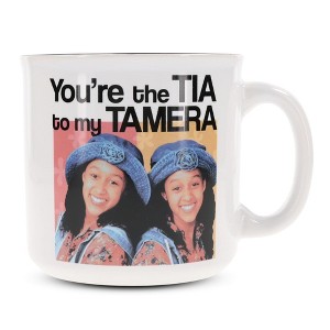 Silver Buffalo Sister, Sister "You're The Tia To My Tamera" Ceramic Mug | Holds 20 Ounces - 1 of 4