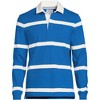 Lands' End Men's Long Sleeve Solid Rugby - 3 of 4