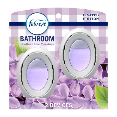 Febreze Southern Lilac Mornings Bathroom Air Freshener - 2ct