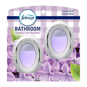 Febreze Southern Lilac Mornings Bathroom Air Freshener - 2ct - 1 of 4