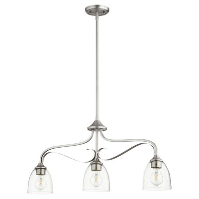Quorum Lighting Jardin 3-Light Satin Nickel Ceiling Fan