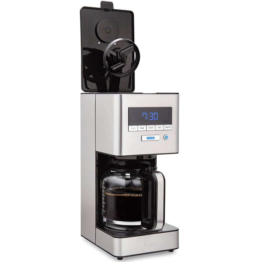 Vinci Housewares 12 Cup Brewer Stainless Steel