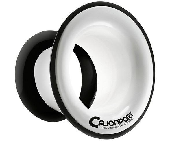 Kickport Kickport CajonPort Sonic Enhancement Insert White