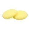 Unique Bargains Round Shape Waxing Buffing Spong Pad for Auto Car Yellow 10Pcs - 2 of 2