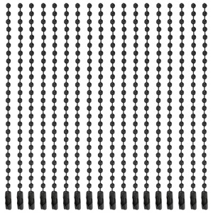 Unique Bargains Adjustable Metal Ball Bead Chain for Hanging Ornament Jewelry 20 Pcs - 1 of 4