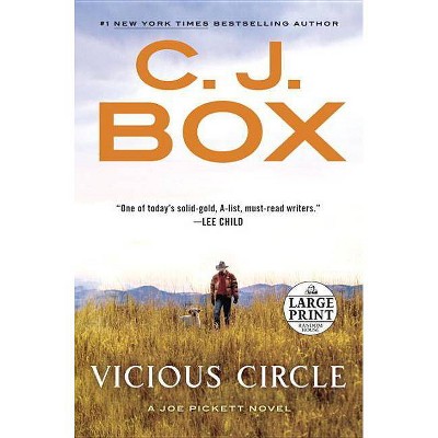 Vicious Circle - Large Print by  C J Box (Paperback)