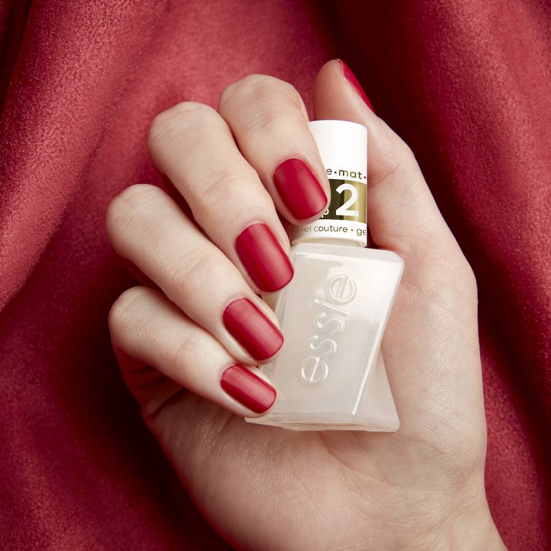 essie Gel Couture Long-Lasting Nail Polish Top Coat - 0.46 fl oz: High Shine, Chip Resistant, 5 of 11