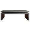 INFURNIC Coffee Tables Modern Black Floating Top Coffee Table with Spacious Design and Premium Wood Construction, Black, 47.64"*23.62"*16.3" - 2 of 4
