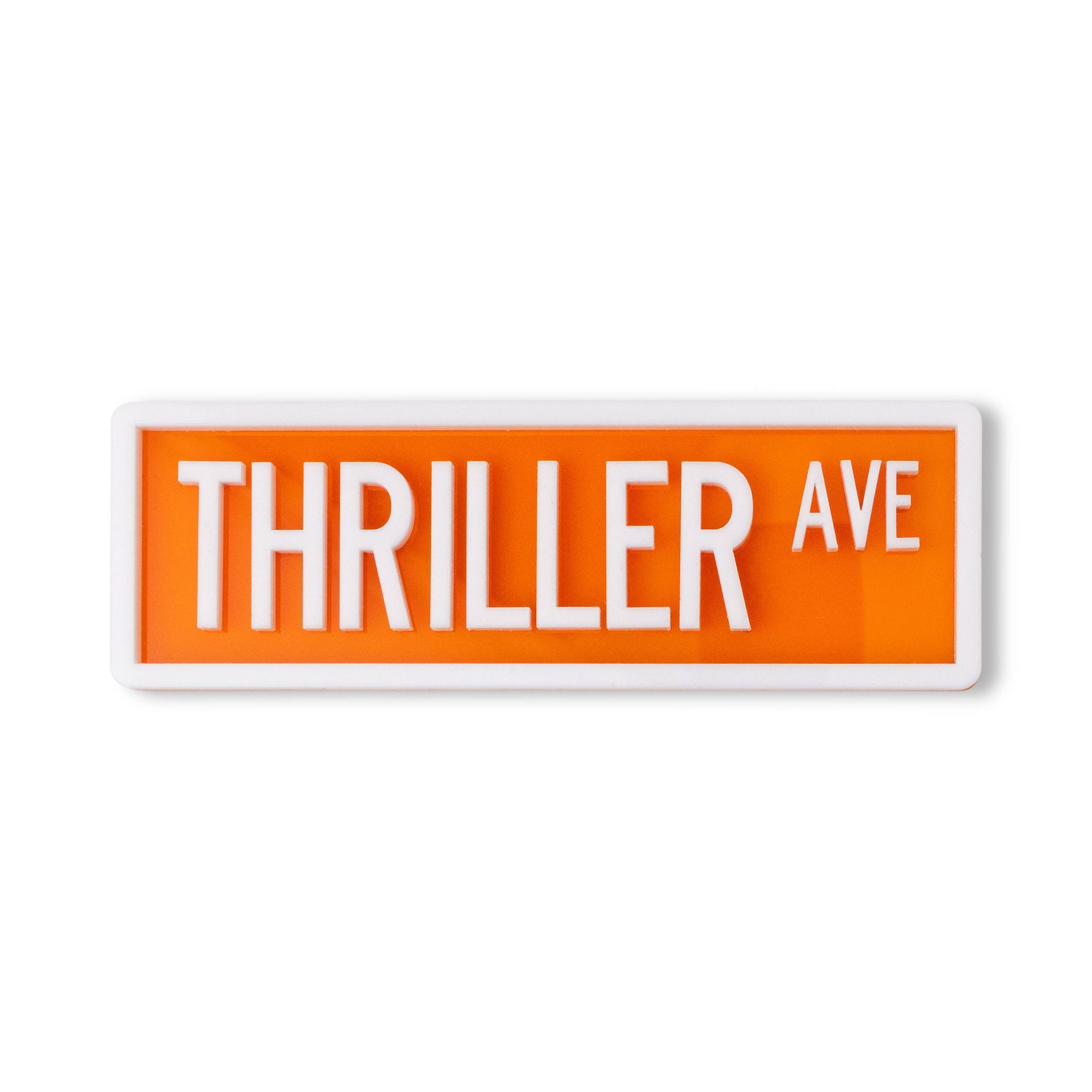 Street Sign - Thriller Ave