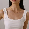 Dainty Gold Chain Necklace For Women - 18K Gold Plated Coin Disc Choker With Beaded & Paper Clip Layered Chain, Everyday Jewelry Gift - 4 of 4