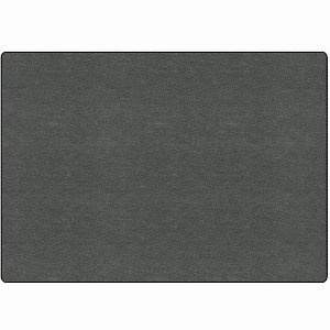 Carpets for Kids All Seasons Mountainside Classroom Rug, Granite Gray, Rectangle - 1 of 4