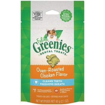 Greenies Oven-Roasted Chicken Flavor Dental Cat Treats
