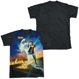 Men's Back To The Future Movie Poster Short Sleeve Costume T-Shirt - 1 of 4