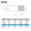 Unique Bargains 304 Stainless Steel Durable Multipurpose Precision Structure Mechanical Fasteners - 3 of 4