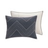 Gracie Mills Huber 3-Piece Embroidered Cotton Quilt Set - 4 of 4