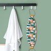 Unique Bargains Plaid Body Scrub Towel 1 Pc - 2 of 4