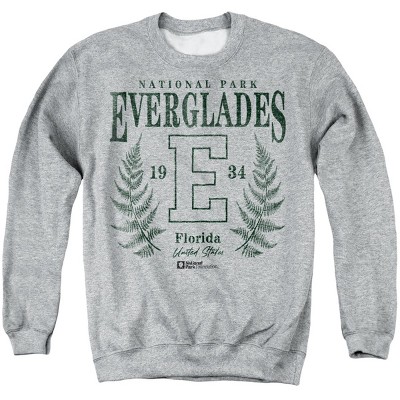 Men's Everglades National Park Fern Wreath Crewneck Sweatshirt