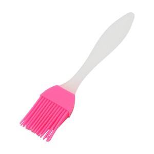 Unique Bargains Basting Brush 15g Small Translucent Handle Brush Color Block Dishwasher Safe Silicone PP 6.69"x1.18" 1Pcs - 1 of 4