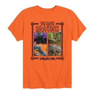 Boys' - How to Train Your Dragon - We Have Dragons Short Sleeve Graphic T-Shirt - 1 of 4