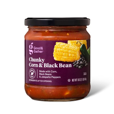 Medium Corn & Black Bean Salsa 16oz - Good & Gather™