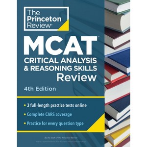 Princeton Review MCAT Critical Analysis and Reasoning Skills Review, 4th Edition - (Graduate School Test Preparation) by  The Princeton Review - 1 of 1
