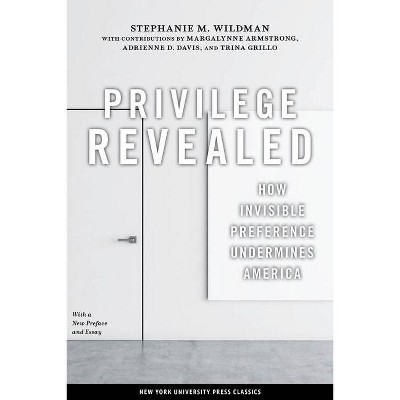 Privilege Revealed - (Critical America) by  Stephanie M Wildman (Hardcover)