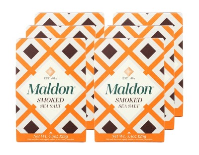  Maldon Smoked Sea Salt, 4.4-Ounce (Pack of 4) : Grocery &  Gourmet Food