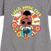 Girls' - LOL Surprise! - Catch Some Rays Graphic Short Sleeve Fleece Dress - 2 of 4