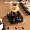 Ultrean 5.9" Coffee Scale, 3kg/0.1g Accuracy for Pour Over and Drip Coffee, LCD Display - 3 of 4
