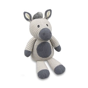 Living Textiles Baby Stuffed Animal - Zac Zebra - 1 of 4