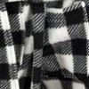 plaid black & white