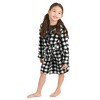 Leveret Kids Fleece Hooded Robe - 4 of 4