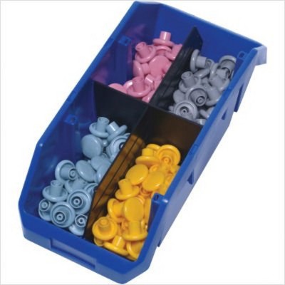 Quantum Storage Systems Cross Divider, For Use With Qp1887, Black, Made In Usa