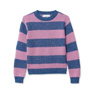 Lands' End Kids Meet and Greet Bow Knit Sweater - 1 of 2