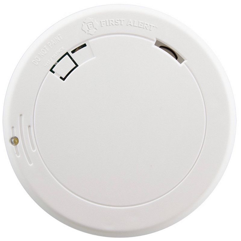 First Alert PR710E Slim Smoke Detector with Photoelectric Sensor and LED Escape Light, 3 of 9