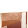 Boardwalk Dunes - 36" X 36" - Brown/Off White - Polyester/Cotton/Polstyrene/MDF - Framed Media Art - WLA3015 - Safavieh - 3 of 4