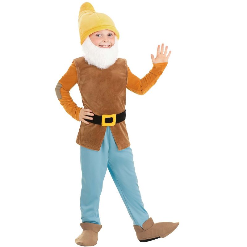 HalloweenCostumes.com Disney Snow White Boy's Happy Dwarf Costume., 1 of 10