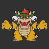 Mens Nintendo Just Bowser Lightweight Hoodie - 2 of 4