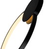 CWI Lighting Pulley 10 in LED Black Mini Pendant - 4 of 4