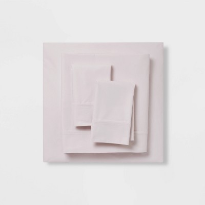 Photo 1 of 300 Thread Count Organic Cotton Solid Sheet Set - Threshold