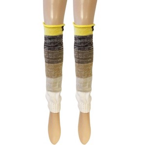 Wrapables Women's Multicolor Button Leg Warmers - 1 of 4